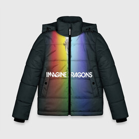 Зимняя куртка для мальчиков 3D с принтом Imagine Dragons в Петрозаводске, ткань верха — 100% полиэстер; подклад — 100% полиэстер, утеплитель — 100% полиэстер | длина ниже бедра, удлиненная спинка, воротник стойка и отстегивающийся капюшон. Есть боковые карманы с листочкой на кнопках, утяжки по низу изделия и внутренний карман на молнии. 

Предусмотрены светоотражающий принт на спинке, радужный светоотражающий элемент на пуллере молнии и на резинке для утяжки | demons | evolve | mirrors | radioactive | драконы | космос | музыка | нло | ночь | поп | радуга | рок | свет