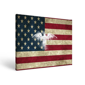 Холст прямоугольный с принтом Флаг США с белым орлом в Петрозаводске, 100% ПВХ |  | usa | америка | американец | америки | звездно полосатый | необычный | нью йорк | орел | соединенные | сша | флаг | штаты | янки