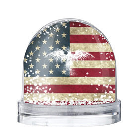 Снежный шар с принтом Флаг США с белым орлом в Петрозаводске, Пластик | Изображение внутри шара печатается на глянцевой фотобумаге с двух сторон | usa | америка | американец | америки | звездно полосатый | необычный | нью йорк | орел | соединенные | сша | флаг | штаты | янки
