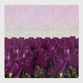 Магнитный плакат 3Х3 с принтом Розы в Петрозаводске, Полимерный материал с магнитным слоем | 9 деталей размером 9*9 см | цветы