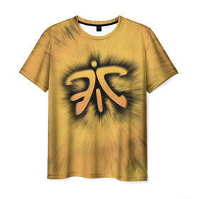 Мужская футболка 3D с принтом Team Fnatic в Петрозаводске, 100% полиэфир | прямой крой, круглый вырез горловины, длина до линии бедер | cs | csgo | dota | dota 2 | fnatic | team fnatic | дота | киберспорт | кс | фнатики
