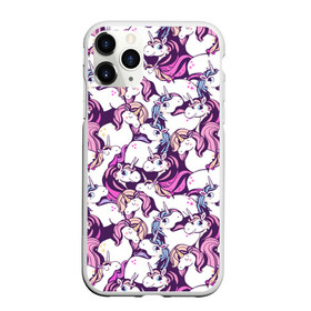 Чехол для iPhone 11 Pro матовый с принтом unicorn в Петрозаводске, Силикон |  | horse | mlp | pony | unicorn | единорог | лошадь | пони