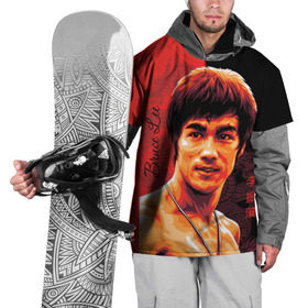 Накидка на куртку 3D с принтом Брюс Ли в Петрозаводске, 100% полиэстер |  | Тематика изображения на принте: bruce lee | dragon | брюс | гонконг | дракон | китай | кунг фу | легенда | ли
