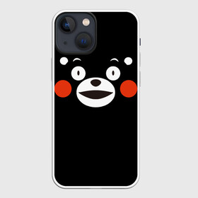 Чехол для iPhone 13 mini с принтом Kumamon краснощекий в Петрозаводске,  |  | kumamon | во имя сатаны | во славу сатане | кумамон