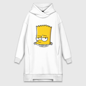 Платье-худи хлопок с принтом Bart в Петрозаводске,  |  | bart | boy | homer | simpsons | барт | гомер | мальчик | мультфильм | симпсон | симпсоны | спрингфилд