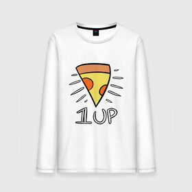 Мужской лонгслив хлопок с принтом Pizza Life в Петрозаводске, 100% хлопок |  | dendy | food | game | italy | life | mario | pizza | еда | жизнь | игра | италия | пицца | пища | повар | приставка