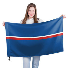 Флаг 3D с принтом RUSSIA YAAY в Петрозаводске, 100% полиэстер | плотность ткани — 95 г/м2, размер — 67 х 109 см. Принт наносится с одной стороны | yaay | екатеринбург | москва | россия