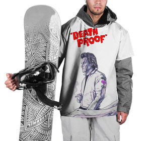 Накидка на куртку 3D с принтом Death proof в Петрозаводске, 100% полиэстер |  | Тематика изображения на принте: stuntman mike | квентин | курт рассел | тарантино