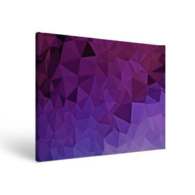 Холст прямоугольный с принтом Фиолетовые грани в Петрозаводске, 100% ПВХ |  | abstract | abstraction | color | geometry | mirror | polygon | абстракция | геометрия | грани | линии | полигоны | сочетания | стекло | треугольники