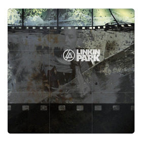 Магнитный плакат 3Х3 с принтом Chester Linkin Park в Петрозаводске, Полимерный материал с магнитным слоем | 9 деталей размером 9*9 см | 