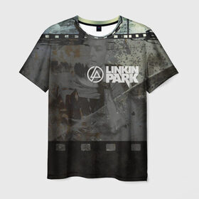 Мужская футболка 3D с принтом Chester Linkin Park в Петрозаводске, 100% полиэфир | прямой крой, круглый вырез горловины, длина до линии бедер | 