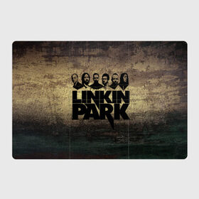 Магнитный плакат 3Х2 с принтом Linkin Park Band в Петрозаводске, Полимерный материал с магнитным слоем | 6 деталей размером 9*9 см | chester bennington | linkin park | беннингтон | линкин паркб честер | майк | шинода
