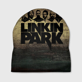 Шапка 3D с принтом Linkin Park Band в Петрозаводске, 100% полиэстер | универсальный размер, печать по всей поверхности изделия | chester bennington | linkin park | беннингтон | линкин паркб честер | майк | шинода