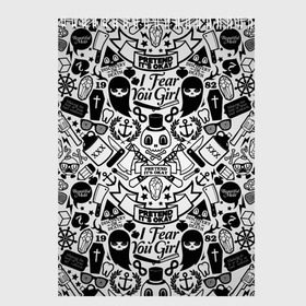 Скетчбук с принтом Tokyo Tattoo Sticker Bomb в Петрозаводске, 100% бумага
 | 48 листов, плотность листов — 100 г/м2, плотность картонной обложки — 250 г/м2. Листы скреплены сверху удобной пружинной спиралью | casual | design | pattern | ray ban | skull | street | texture | urban | дизайн | индеец | мода | очки | повтор | принт | стикербомб | стикеры | тату | текстура | узор | улица | хулиган | череп | шляпа