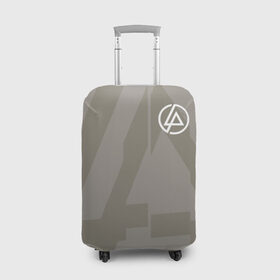 Чехол для чемодана 3D с принтом Linkin Park Hoodie в Петрозаводске, 86% полиэфир, 14% спандекс | двустороннее нанесение принта, прорези для ручек и колес | 0x000000123 | chester | linkin park | линкин парк
