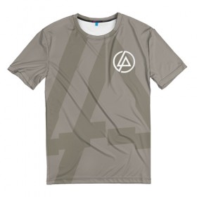 Мужская футболка 3D с принтом Linkin Park Hoodie в Петрозаводске, 100% полиэфир | прямой крой, круглый вырез горловины, длина до линии бедер | 0x000000123 | chester | linkin park | линкин парк