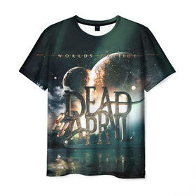 Мужская футболка 3D с принтом Dead by April в Петрозаводске, 100% полиэфир | прямой крой, круглый вырез горловины, длина до линии бедер | dba | dead by april | дэд бай эйприл