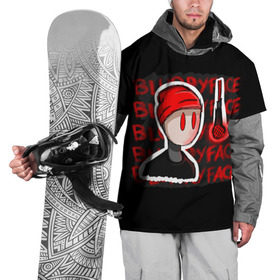 Накидка на куртку 3D с принтом Blurryface в Петрозаводске, 100% полиэстер |  | Тематика изображения на принте: rock | t.o.p. | top | twenty one pilots | рок