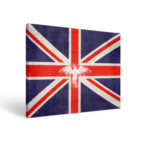 Холст прямоугольный с принтом Флаг Англии с белым орлом в Петрозаводске, 100% ПВХ |  | london | англия | белый | брызги | великобритания | империя | клякса | крылья | лондон | необычный | объеденное королевство | орел | птица | символ | сокол | туманный альбион | флаг