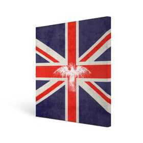 Холст квадратный с принтом Флаг Англии с белым орлом в Петрозаводске, 100% ПВХ |  | london | англия | белый | брызги | великобритания | империя | клякса | крылья | лондон | необычный | объеденное королевство | орел | птица | символ | сокол | туманный альбион | флаг