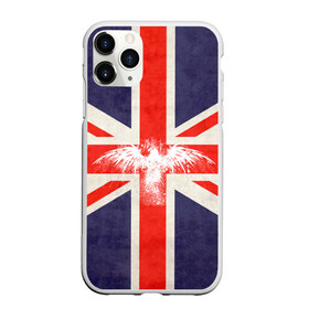 Чехол для iPhone 11 Pro матовый с принтом Флаг Англии с белым орлом в Петрозаводске, Силикон |  | london | англия | белый | брызги | великобритания | империя | клякса | крылья | лондон | необычный | объеденное королевство | орел | птица | символ | сокол | туманный альбион | флаг
