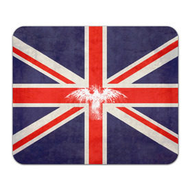 Коврик прямоугольный с принтом Флаг Англии с белым орлом в Петрозаводске, натуральный каучук | размер 230 х 185 мм; запечатка лицевой стороны | london | англия | белый | брызги | великобритания | империя | клякса | крылья | лондон | необычный | объеденное королевство | орел | птица | символ | сокол | туманный альбион | флаг
