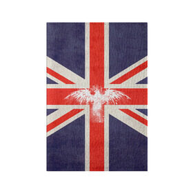 Обложка для паспорта матовая кожа с принтом Флаг Англии с белым орлом в Петрозаводске, натуральная матовая кожа | размер 19,3 х 13,7 см; прозрачные пластиковые крепления | Тематика изображения на принте: london | англия | белый | брызги | великобритания | империя | клякса | крылья | лондон | необычный | объеденное королевство | орел | птица | символ | сокол | туманный альбион | флаг
