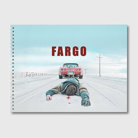 Альбом для рисования с принтом Fargo в Петрозаводске, 100% бумага
 | матовая бумага, плотность 200 мг. | фарго
