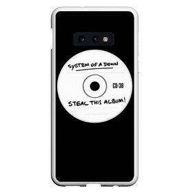 Чехол для Samsung S10E с принтом Steal this album в Петрозаводске, Силикон | Область печати: задняя сторона чехла, без боковых панелей | serj tankian | system of a down | серж танкян | система вниз