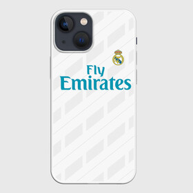 Чехол для iPhone 13 mini с принтом Real Madrid в Петрозаводске,  |  | real madrid | королевский клуб | реал мадрид | форма