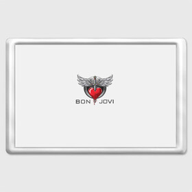 Магнит 45*70 с принтом Bon Jovi в Петрозаводске, Пластик | Размер: 78*52 мм; Размер печати: 70*45 | its my life | бон жови | джон бон джови | кровь | меч | сердце
