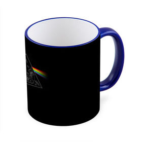 Кружка 3D с принтом Pink Floyd Make Rainbow в Петрозаводске, керамика | ёмкость 330 мл | англия | басы | британия | гитара | группа | логотип | музыка | песни | пинк флойд | призма | радуга | рок | свет