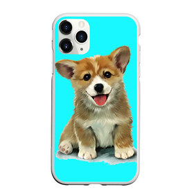 Чехол для iPhone 11 Pro матовый с принтом Корги в Петрозаводске, Силикон |  | corgy | dog | korgi | puppy | вельш корги | кардиган | коржик | пемброк | собака | щенок