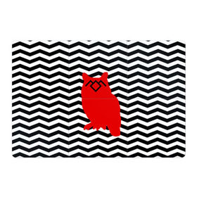 Магнитный плакат 3Х2 с принтом TWIN PEAKS в Петрозаводске, Полимерный материал с магнитным слоем | 6 деталей размером 9*9 см | owl | арт | животные | полосы | птицы | сериал | сова | твин пикс | текстура | фильмы