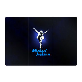 Магнитный плакат 3Х2 с принтом Майкл Джексон в Петрозаводске, Полимерный материал с магнитным слоем | 6 деталей размером 9*9 см | Тематика изображения на принте: michael jackson | король