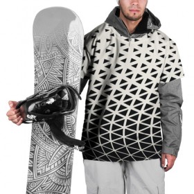 Накидка на куртку 3D с принтом Необычный узор в Петрозаводске, 100% полиэстер |  | Тематика изображения на принте: pattern | сетка | узоры