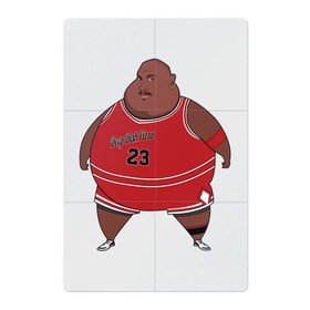 Магнитный плакат 2Х3 с принтом Fat Jordan в Петрозаводске, Полимерный материал с магнитным слоем | 6 деталей размером 9*9 см | basketball | bulls | chicago | jordan | michael | nba | sport | баскетбол | буллс | джордан | майкл | нба | спорт | чикаго