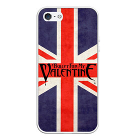 Чехол для iPhone 5/5S матовый с принтом Bullet For My Valentine в Петрозаводске, Силикон | Область печати: задняя сторона чехла, без боковых панелей | bullet for my valentine | а | альбом | британия | великобритания | группа | джейми матиас | джейсон джеймс | майкл пагет | майкл томас | музыка | мэттью так | ник крандл | песни | флаг