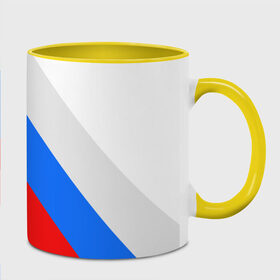 Кружка 3D с принтом Россия в Петрозаводске, керамика | ёмкость 330 мл | russia | флаг