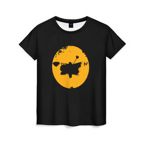 Женская футболка 3D с принтом POTF(LOGO BAND) в Петрозаводске, 100% полиэфир ( синтетическое хлопкоподобное полотно) | прямой крой, круглый вырез горловины, длина до линии бедер | poets of the fall | rock | альтернатива | музыка | поэты | рок | фины