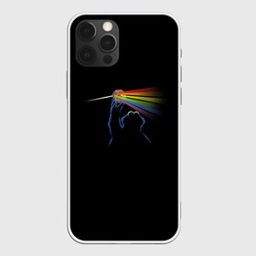 Чехол для iPhone 12 Pro с принтом Pink Floyd Cookie Monster в Петрозаводске, силикон | область печати: задняя сторона чехла, без боковых панелей | монстр | печеньки | улица сезам