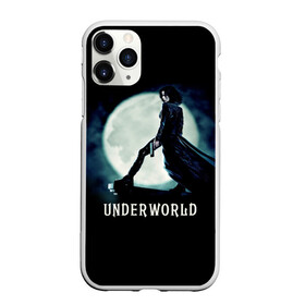 Чехол для iPhone 11 Pro матовый с принтом Другой мир в Петрозаводске, Силикон |  | Тематика изображения на принте: fentezi | underworld | боевик | вампир | кино | киногерой | луна | ночь | оборотень | оружие | фэнтези