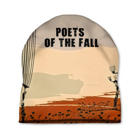 Шапка 3D с принтом poets of the fall в Петрозаводске, 100% полиэстер | универсальный размер, печать по всей поверхности изделия | poets of the fall | rock | альтернатива | музыка | поэты | рок | фины