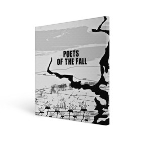 Холст квадратный с принтом Poets of the fall в Петрозаводске, 100% ПВХ |  | poets of the fall | rock | альтернатива | музыка | поэты | рок | фины