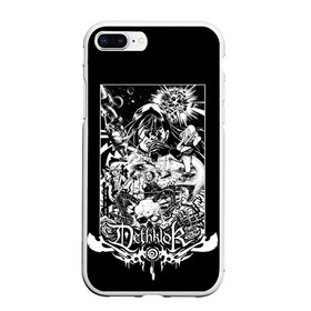 Чехол для iPhone 7Plus/8 Plus матовый с принтом Metalocalypse (Dethklok) 3 в Петрозаводске, Силикон | Область печати: задняя сторона чехла, без боковых панелей | dethklok | metalocalypse