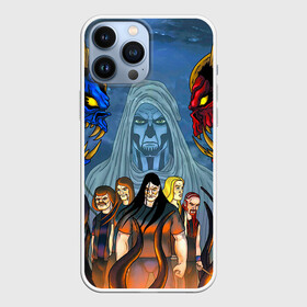 Чехол для iPhone 13 Pro Max с принтом Metalocalypse (Dethklok) 4 в Петрозаводске,  |  | dethklok | metalocalypse