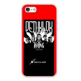 Чехол для iPhone 5/5S матовый с принтом Metalocalypse (Dethklok) 6 в Петрозаводске, Силикон | Область печати: задняя сторона чехла, без боковых панелей | dethklok | metalocalypse