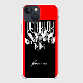 Чехол для iPhone 13 mini с принтом Metalocalypse (Dethklok) 6 в Петрозаводске,  |  | dethklok | metalocalypse