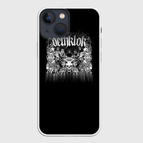 Чехол для iPhone 13 mini с принтом Metalocalypse (Dethklok) 8 в Петрозаводске,  |  | dethklok | metalocalypse