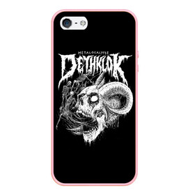 Чехол для iPhone 5/5S матовый с принтом Metalocalypse (Dethklok) 1 в Петрозаводске, Силикон | Область печати: задняя сторона чехла, без боковых панелей | dethklok | metalocalypse